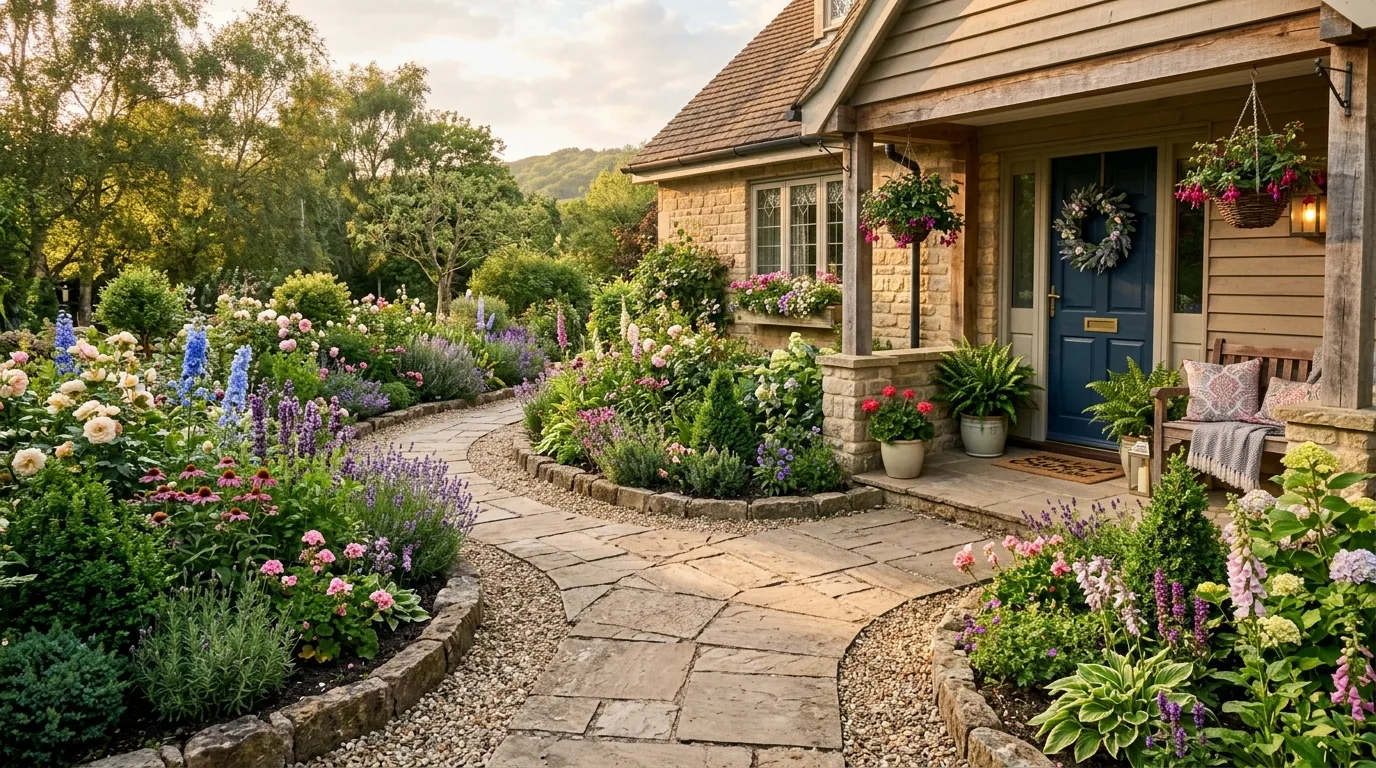 Decorative Accent That Supports the Path
